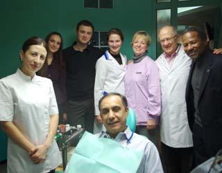 A dental procedure in Moldova