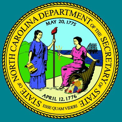 a seal of state of north carolina.